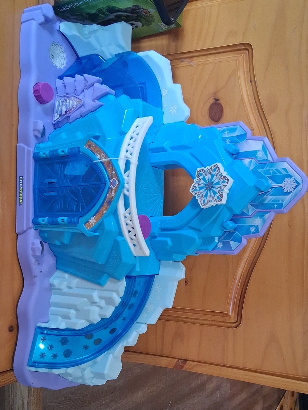 Kids Ice Castle Playset - Blue & Purple